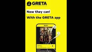 Barrier-free cinema - now with GRETA