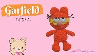 Aprendamos a realizar este lindo GARFIELD-Amigurumi Tutorial