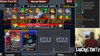 LLMF2 Lucretio (Falcon) Vs Tetsu (Ganondorf)