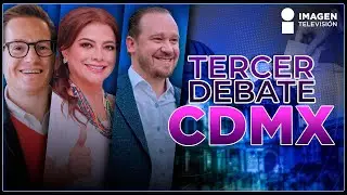 Tercer Debate Chilango 2024 | Programa Completo 12/mayo/2024