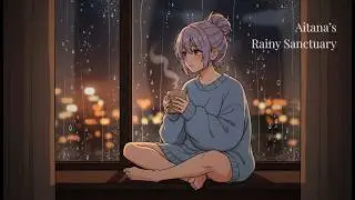 Aitana’s Rainy Sanctuary 🌧️ Best Lofi Hip Hop for Overthinkers, como lo editarias en canva