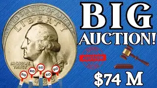 BIG AUCTION! These 4 Rare Washington Quarters Could Change Your Life Forever!