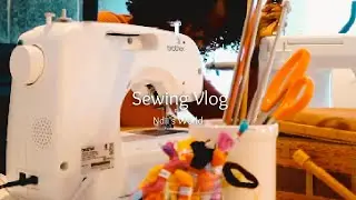 Making Pleated Box Skirt | Arts and Crafts | Silent Vlog