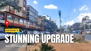Nairobi is Transforming so fast | MOI AVENUE street in 2025 🇰🇪