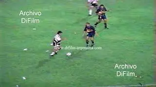 Daniel Passarella partido con Boca Torneo de Verano Copa de Oro Mendoza 1994