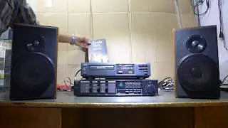 Sharp SM  2323 amplifier+MOD CD Player Sanyo CP59