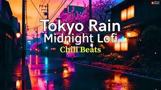 Rainy Tokyo Lofi 🌧️ | Midnight Beats & Vending Machine Glow for Deep Focus & Chill