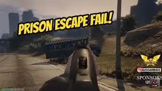 AvgGaming's PrisonBreak Fail ft.Marlegi / GTA 5 Highlights
