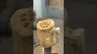 Making Luxury Beer Mug in wood😱