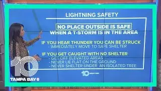 How to stay safe from lightning during a storm