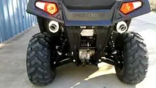 Monster Quad Polaris RZR 800 with MonsterPipe true dual exhaust