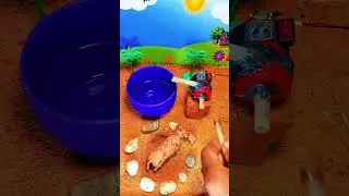 diy mini truck video mini water pump science project machine #ytshorts​ #cartoon #truck  #07