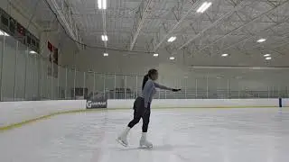 Edge work as an adult beginner figure skater!