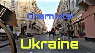 Walk in Chernivtsi  Ukraine