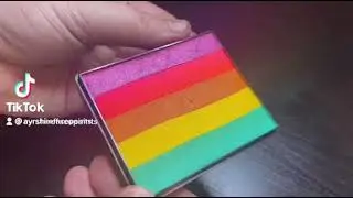 Face Paint Swatches | Silly Farm Rainbow Cake | Moondance
