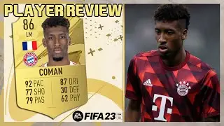 INSANE DRIBBLER! 🔥 86 KINGSLEY COMAN PLAYER REVIEW! FIFA 23 ULTIMATE TEAM