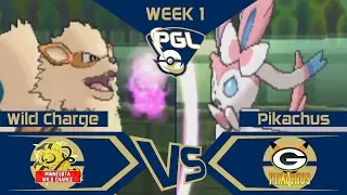Pokemon Global League: Week 1 VS Green Bay Pikachus