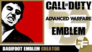 COD Advanced Warfare Emblem Tutorial #190 - Scarface Tony Montana