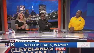 Kenny surprises Wayne on his first day back!