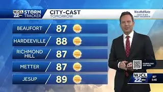 Suntastic stretch of weather gives way to increased heat, humidity in the Savannah area