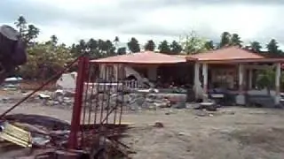 Samoa Tsunami 2009 - Damage in Aleipata