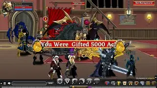 You Can Get FREE AC In AQW?! Gifting Event! Over 25 Mil Ac Given Away So Far!