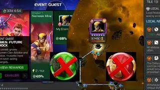 Cavalier Difficulty X-Men: Future Shock  1.1 (My Enemy) #Mcoc #Marvel #Cavalierdifficulty