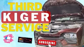 KIGER 3RD Service 20000 kms - Cost and Service Experience in 2023