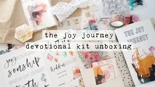 Illustrated Faith The Joy Journey Devotional Kit Unboxing!