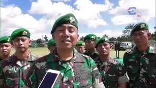 DANYONIF 125 SIMBISA GELAR PASUKAN PRC-PB