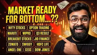 🔴#BOTTOM❓| #NIFTY | #BANKNIFTY | SWIGGY | JIO FINANCE | HDFC LIFE | MARUTI | ANGEL ONE | CESC |WIPRO