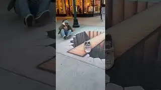 This 3D street art pranked EVERYONE!