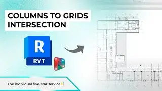 ColumnsToGridsIntersection - Revit Dynamo plugin