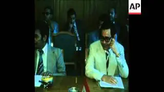 SYND 27 10 78 ARAB LEAGUE HOLDING MEETING ABOUT ARAB PEACEKEEPING