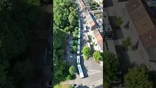 #DeLijn #festival #tomorrowland #bus #openbaarvervoer #drone