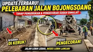 🚧 LATEST UPDATE! Bojongsoang Road Widening Enters Concrete Pouring Phase, Finally Taking Shape!