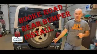 Jeep Wrangler TJ Hooke Road Rear Bumper Swap Black Friday Cyber Monday #jeepwranglertj #jeep