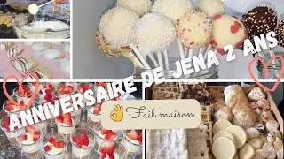 Organisation anniversaire / Pr&eacute;paratifs de A &agrave; Z / Popcake facile / Jus de Bissap 🌺 / Boeuf  gombo