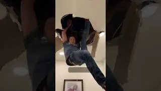 Upstairs Neighbor Falls Thru Ceiling! 😱
