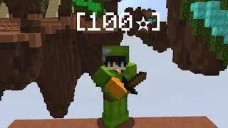 I reached 100 STARS in Hypixel Bedwars!