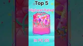 Top 5 FUT Birthday Cards FC25!🔥 #fc25 #eafc #fifa #fifamobile #fc24 #fcmobile