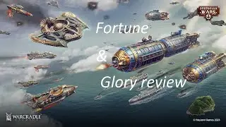 Dystopian Wars: Fortune and Glory 2 player starterset plus Iceberg and Glacier set review.