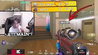 SEN TenZ & Zekken Dominating Ranked Players After New Act Reset And Gets 23 Kills!!