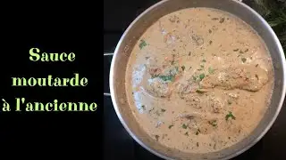 poulet/sauce moutarde &agrave; l'ancienne