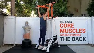 Подтягивания в полной планке с тренажером G9.6 Gravity Gym