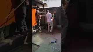 Brick 🧱 wall cutting West Bengal murshidabad 