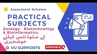 VU Practical Subjects Assessment Scheme