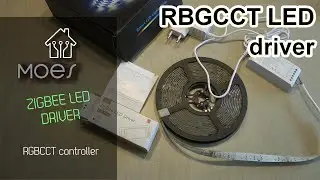 Светодиодный драйвер Moes Zigbee RGB CCT