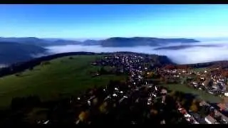 Flug um Rotensol, Neusatz im Nordschwarzwald mit der Dji Phantom 3, 4k