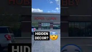 Hobby Lobby СКРЫВАЕТ ДЕКОР?! 😳 #hobbylobby #homedecor #hobbylobbydecor #summerdecor #shorts